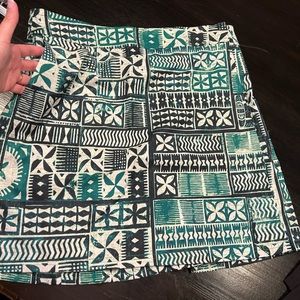RIPSKIRT HAWAII Lemgth 2 wrap Skirt Hreen Batik Print